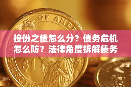 北京按份之债怎么分？债务危机怎么防？法律角度拆解债务分配与风险自保指南