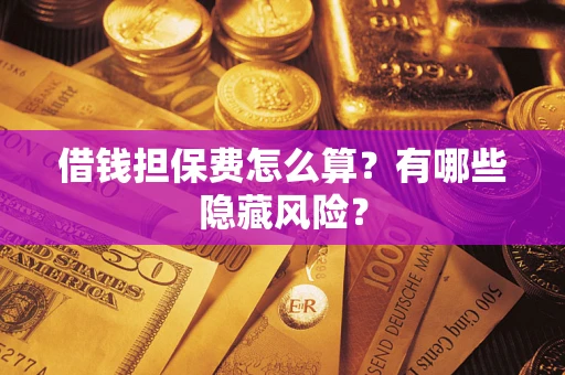 北京借钱担保费怎么算？有哪些隐藏风险？