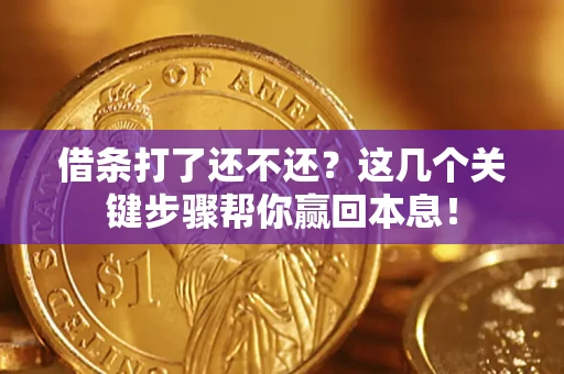 北京借条打了还不还？这几个关键步骤帮你赢回本息！