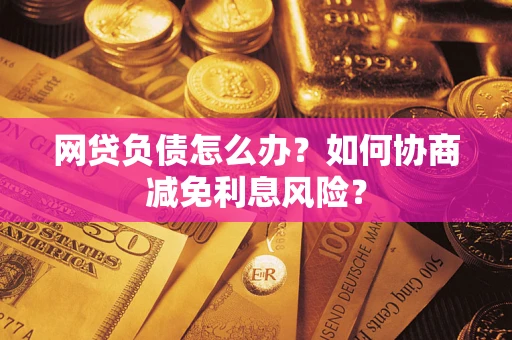 北京网贷负债怎么办？如何协商减免利息风险？