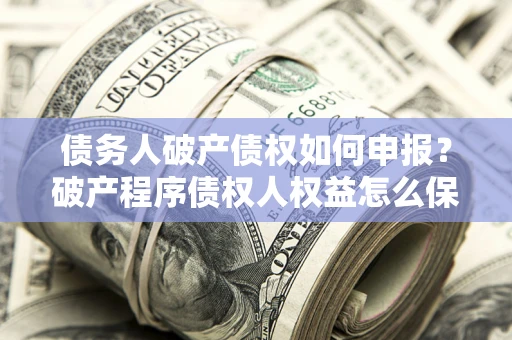 北京债务人破产债权如何申报？破产程序债权人权益怎么保障？
