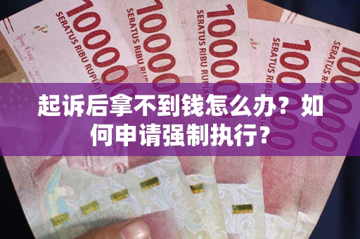 北京起诉后拿不到钱怎么办？如何申请强制执行？