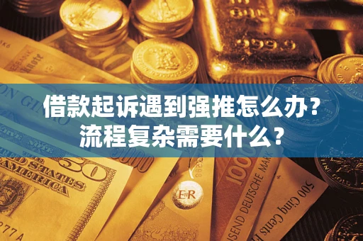 北京借款起诉遇到强推怎么办？流程复杂需要什么？