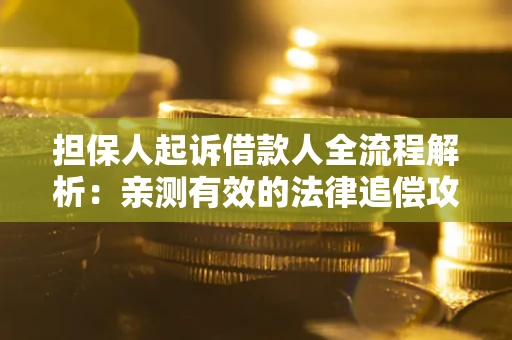 北京担保人起诉借款人全流程解析：亲测有效的法律追偿攻略