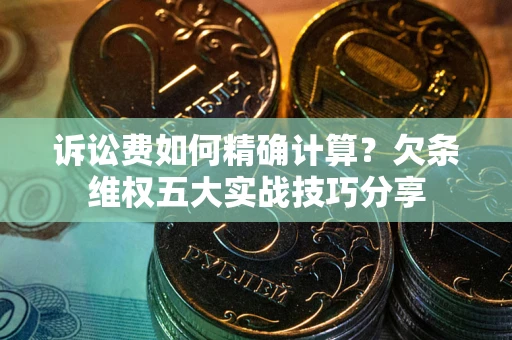 北京诉讼费如何精确计算？欠条维权五大实战技巧分享