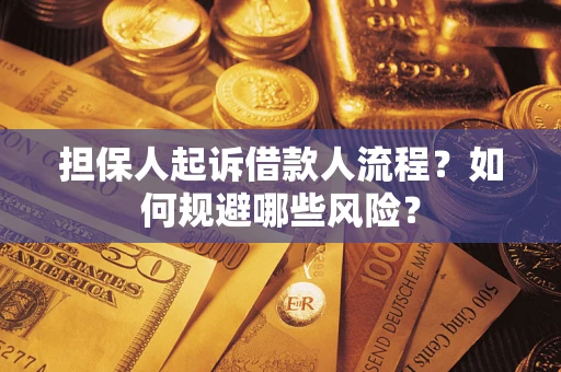 北京担保人起诉借款人流程？如何规避哪些风险？