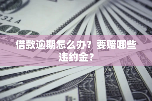 北京借款逾期怎么办？要赔哪些违约金？