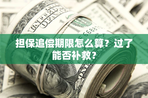 北京担保追偿期限怎么算？过了能否补救？